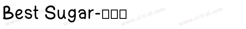 Best Sugar字体转换